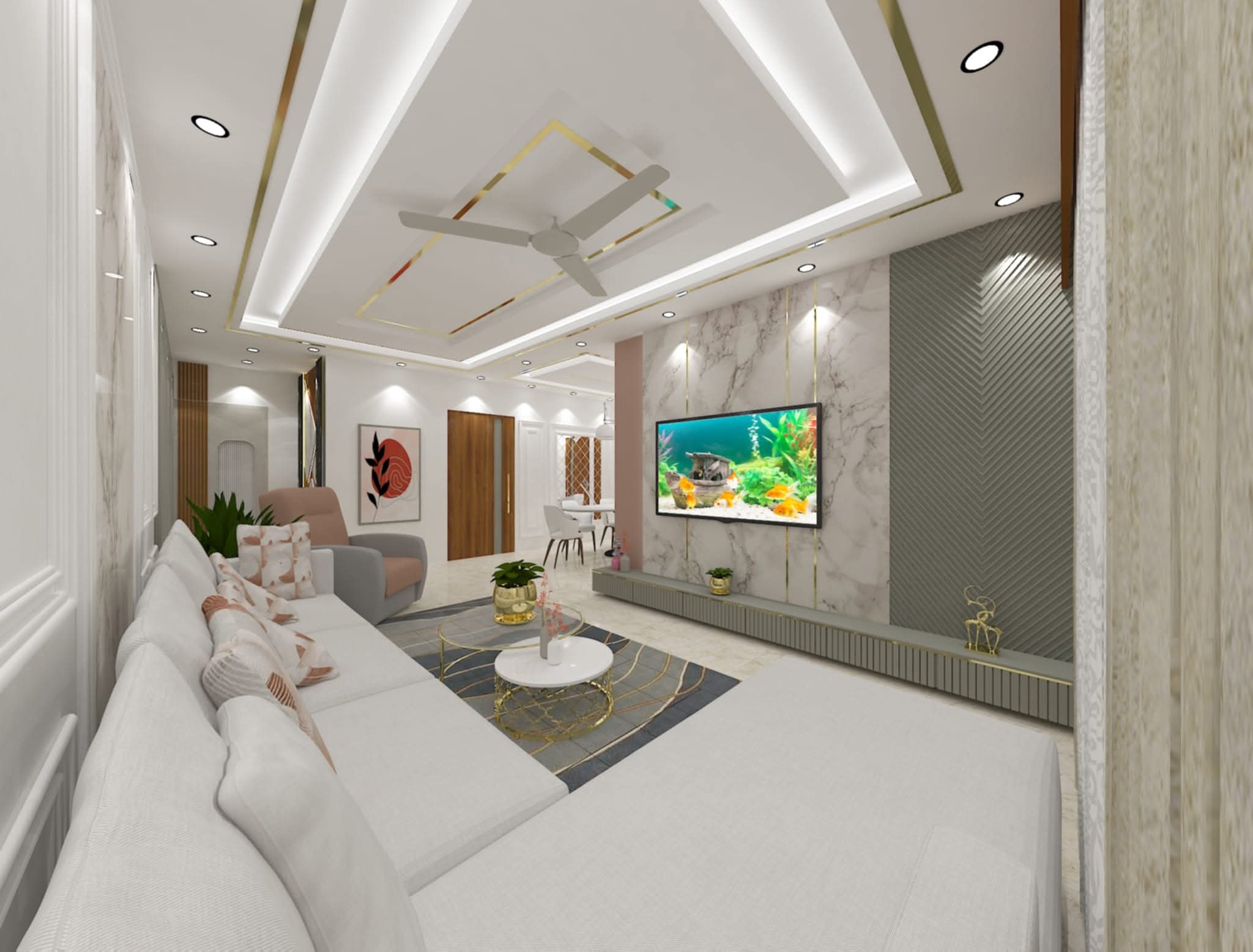 Drawing-Dinning Room